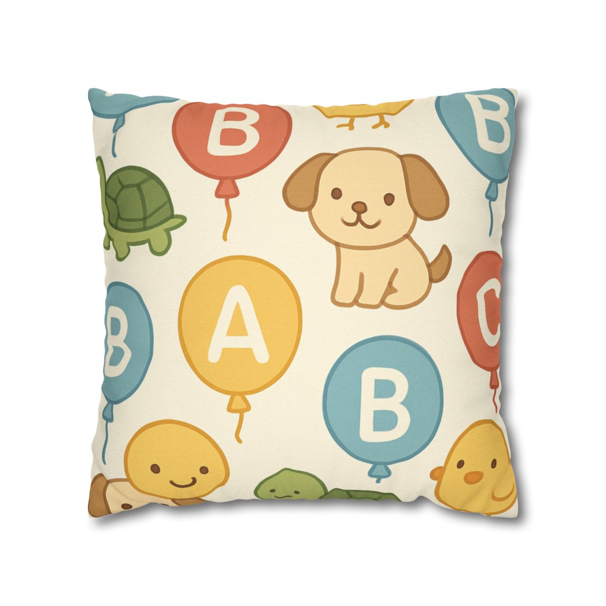 Alphabet Balloon Buddies Pillow Cases Pack Of 2