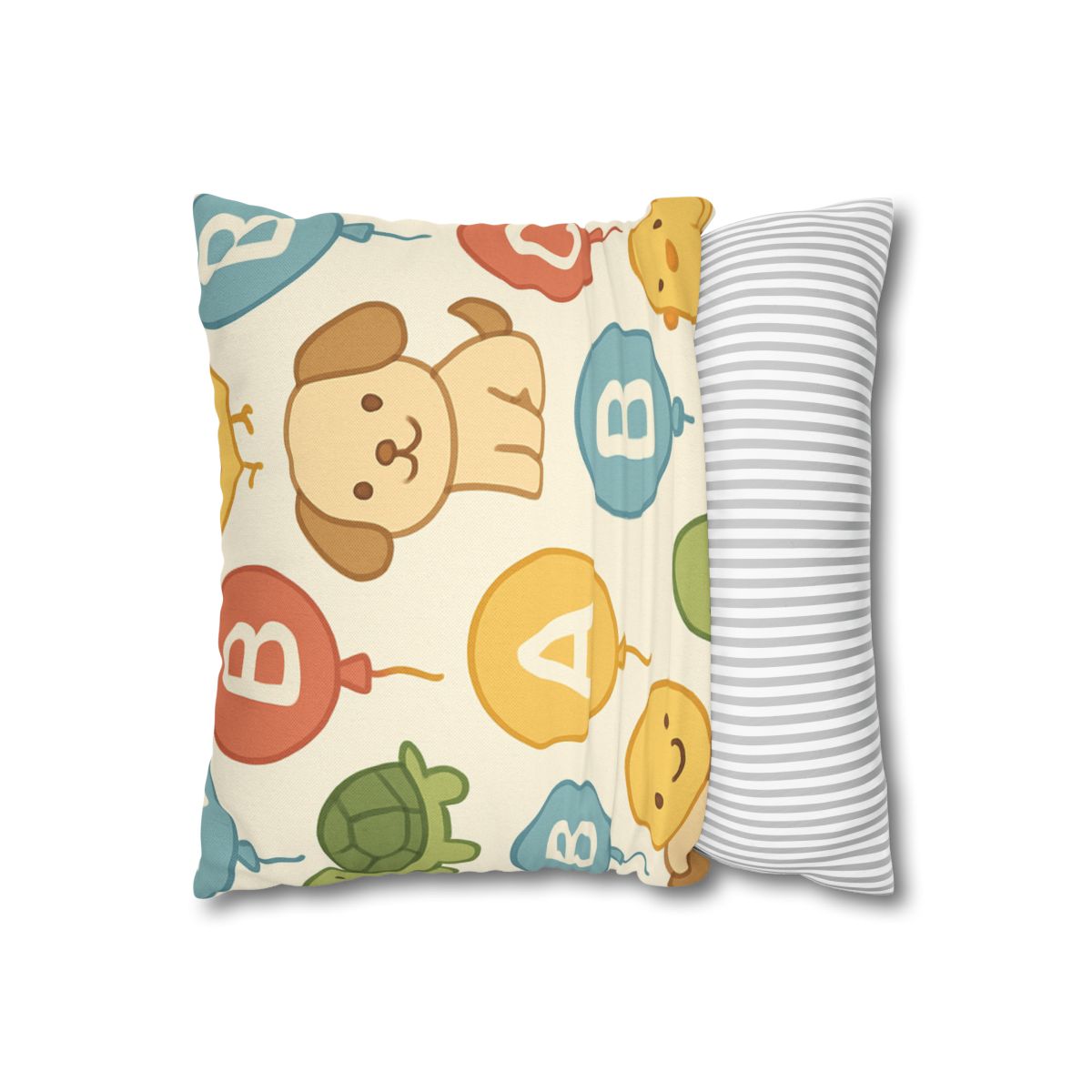 Alphabet Balloon Buddies Pillow Cases Pack Of 2