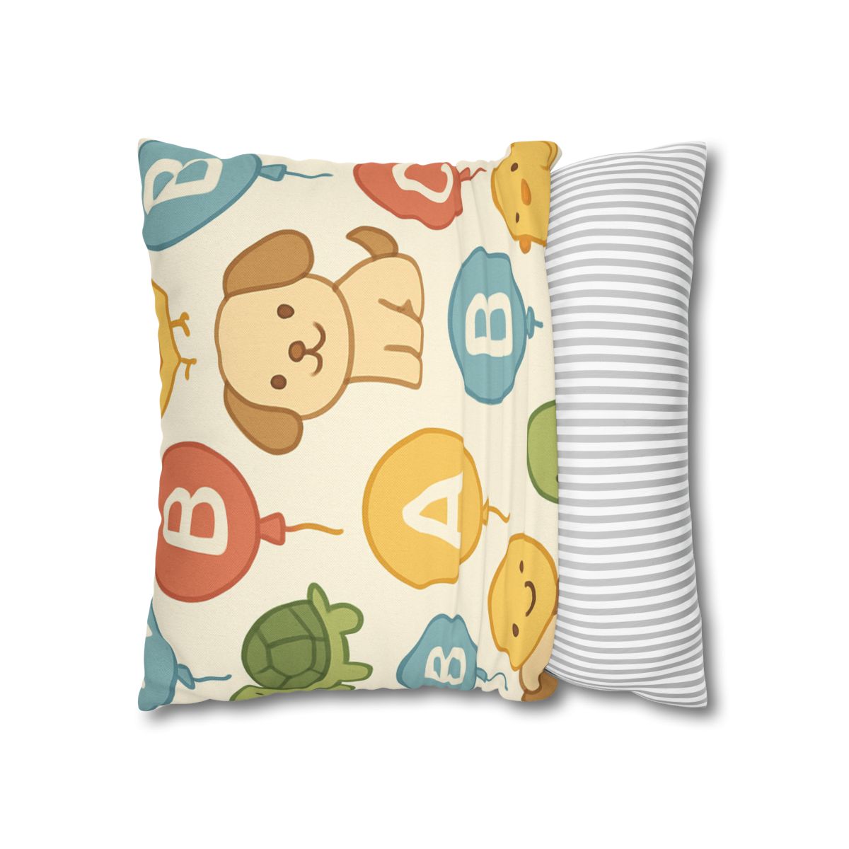 Alphabet Balloon Buddies Pillow Cases Pack Of 2