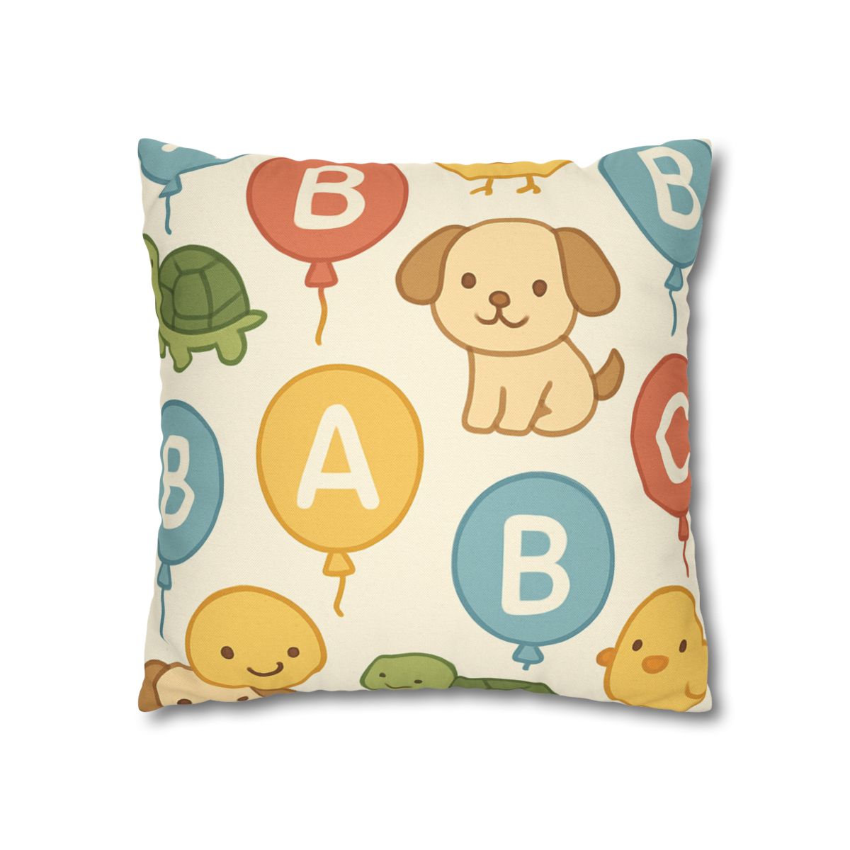 Alphabet Balloon Buddies Pillow Cases Pack Of 2