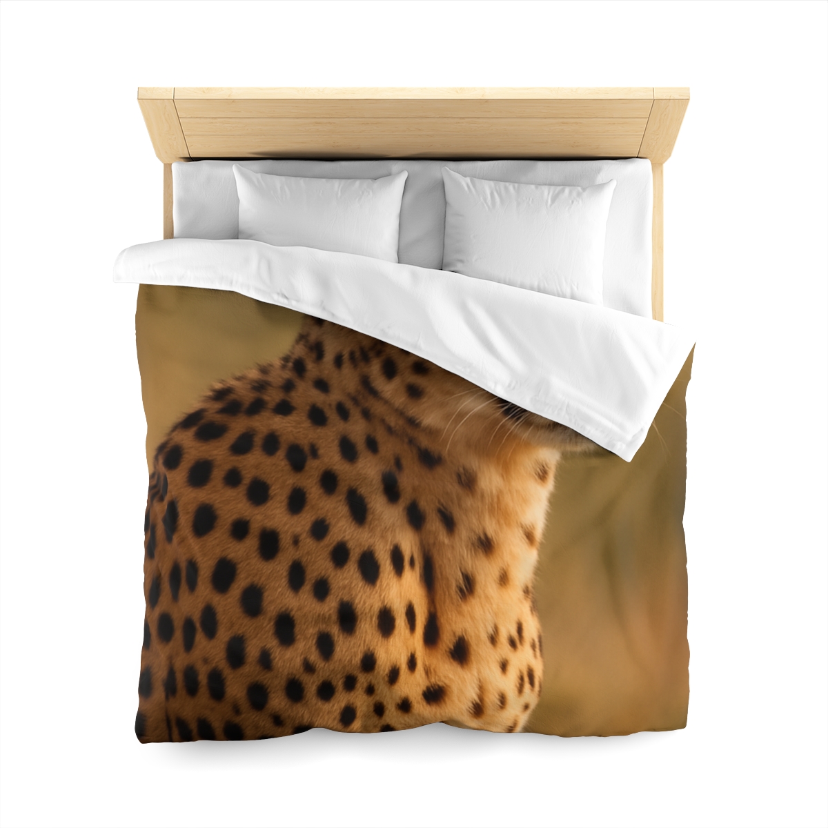 Amber Gaze Cheetah warm winter duvets