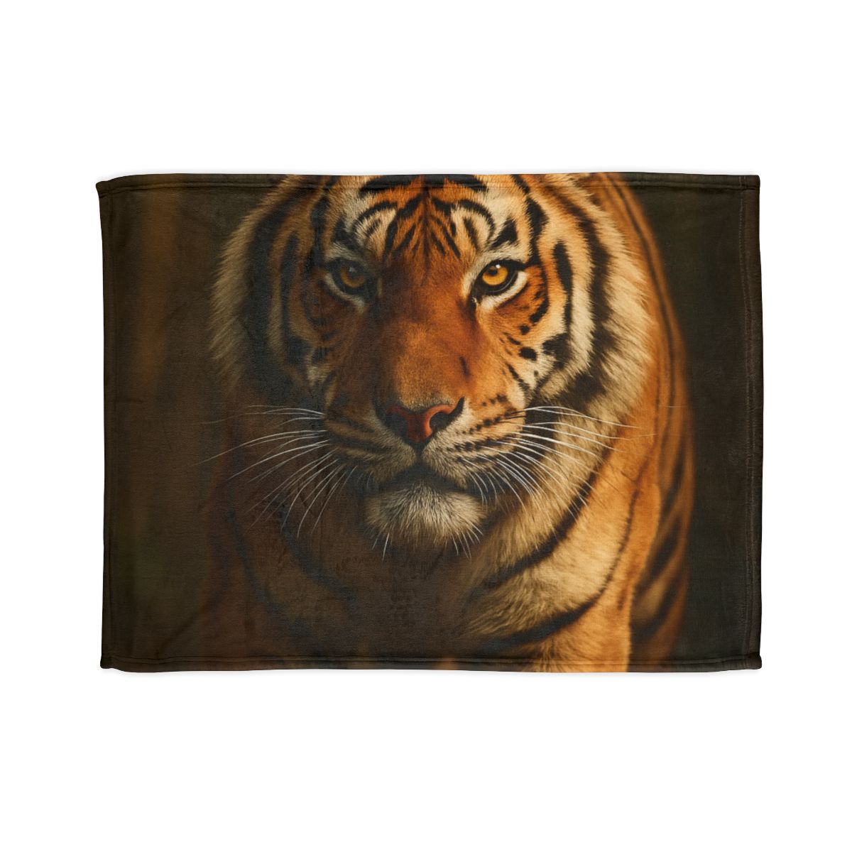 Amber Stalker Bengal Tiger designer printed blankets