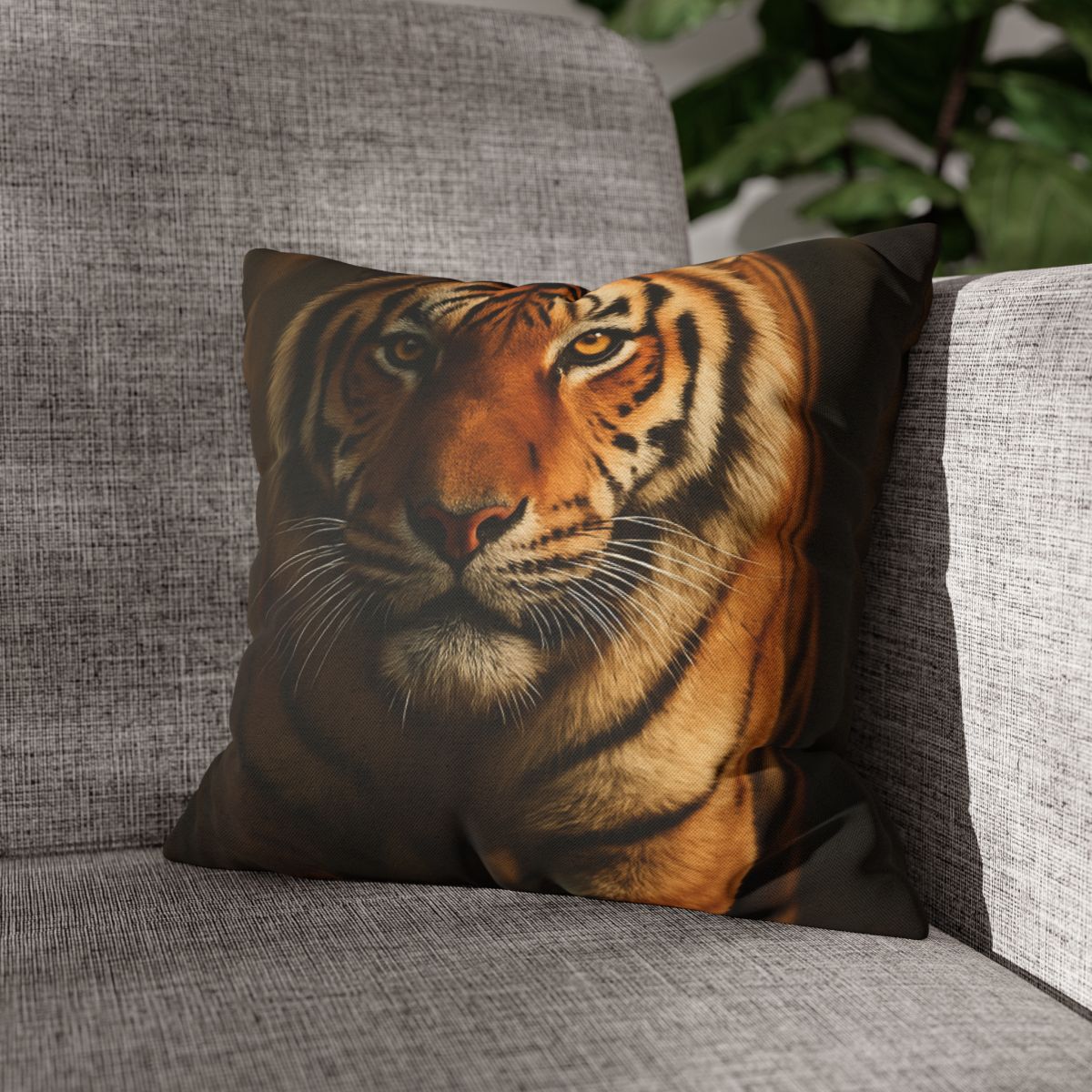 Amber Stalker Bengal Tiger designer print pillow cases