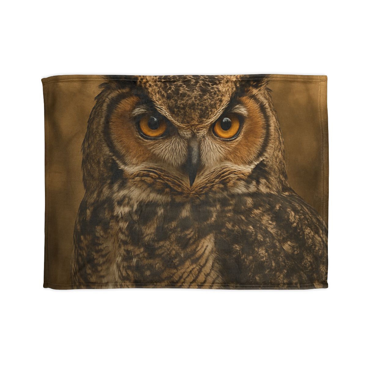Amber Vigil Great Horned Owl warm winter blankets
