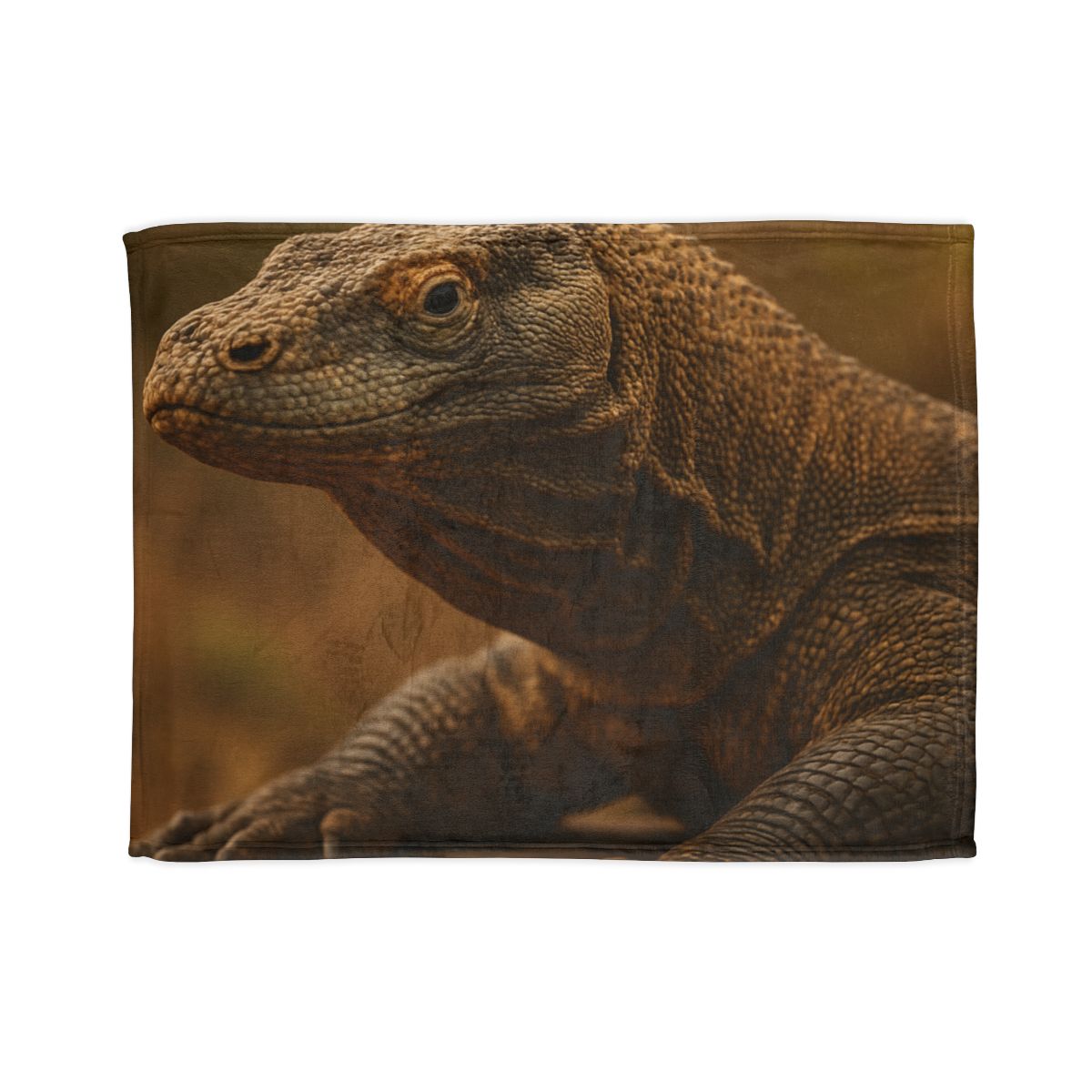 Ancient Scale Komodo Dragon warm winter blankets