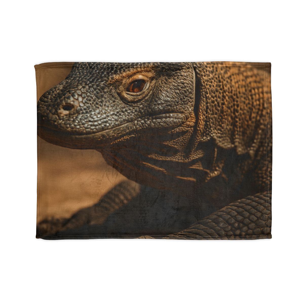 Ancient Scale Komodo Dragon unique gift blankets
