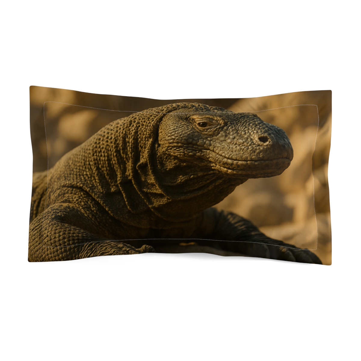 Ancient Sentinel Komodo Dragon gift pillows for home