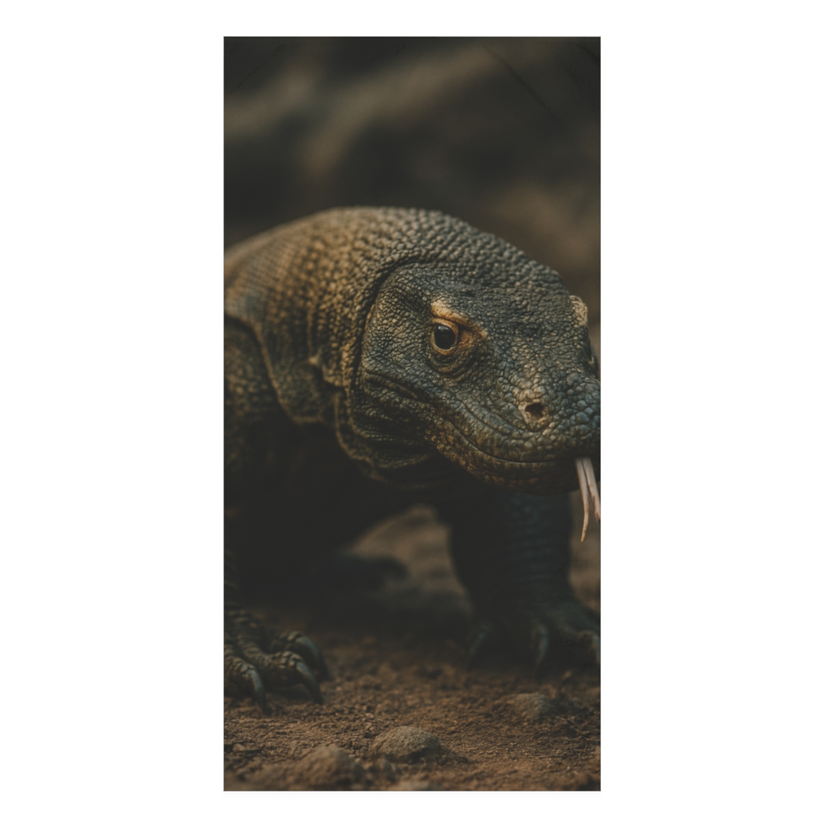 Ancient Sentinel Komodo Dragon decorative home towels