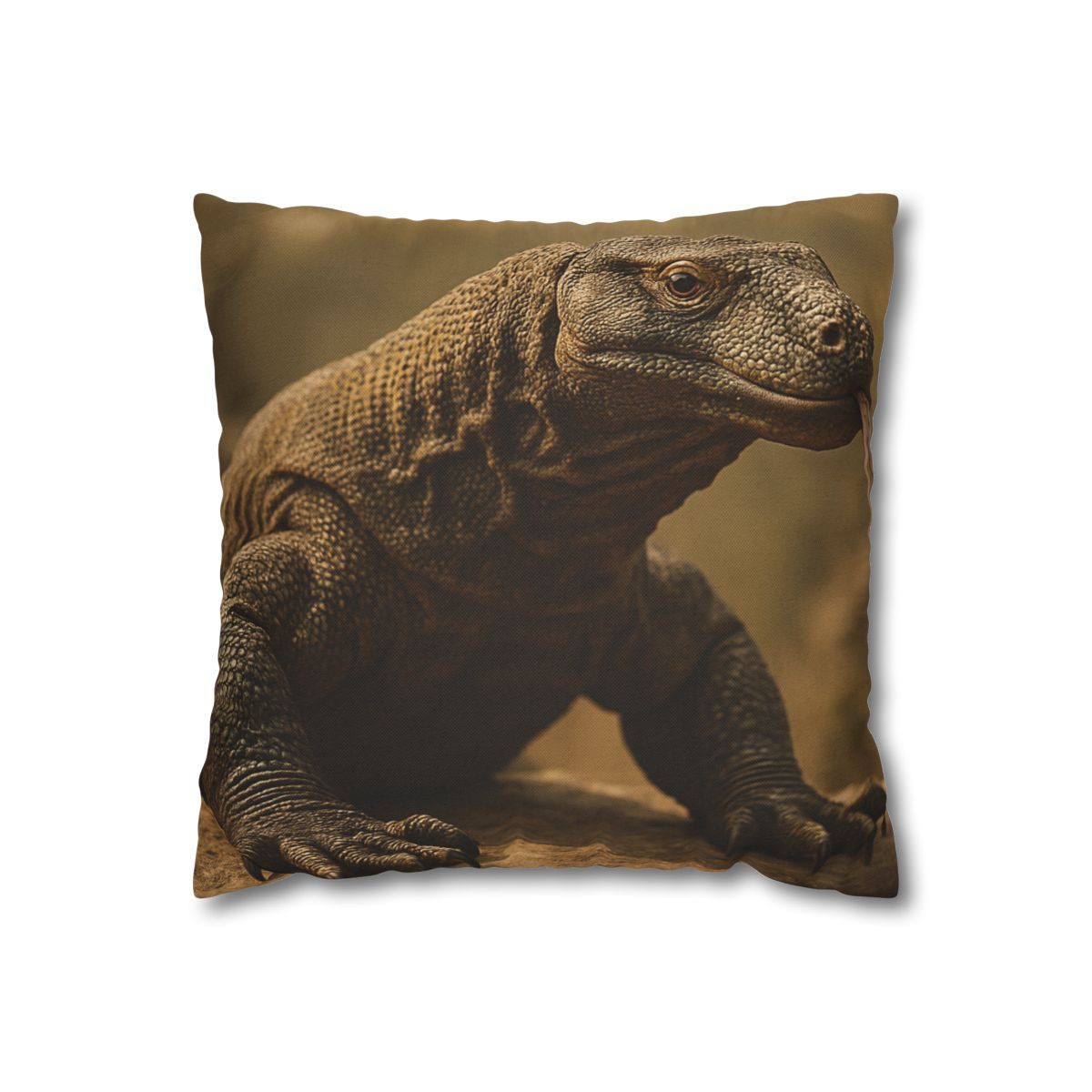 Ancient Sentinel Komodo Dragon custom pillow cases