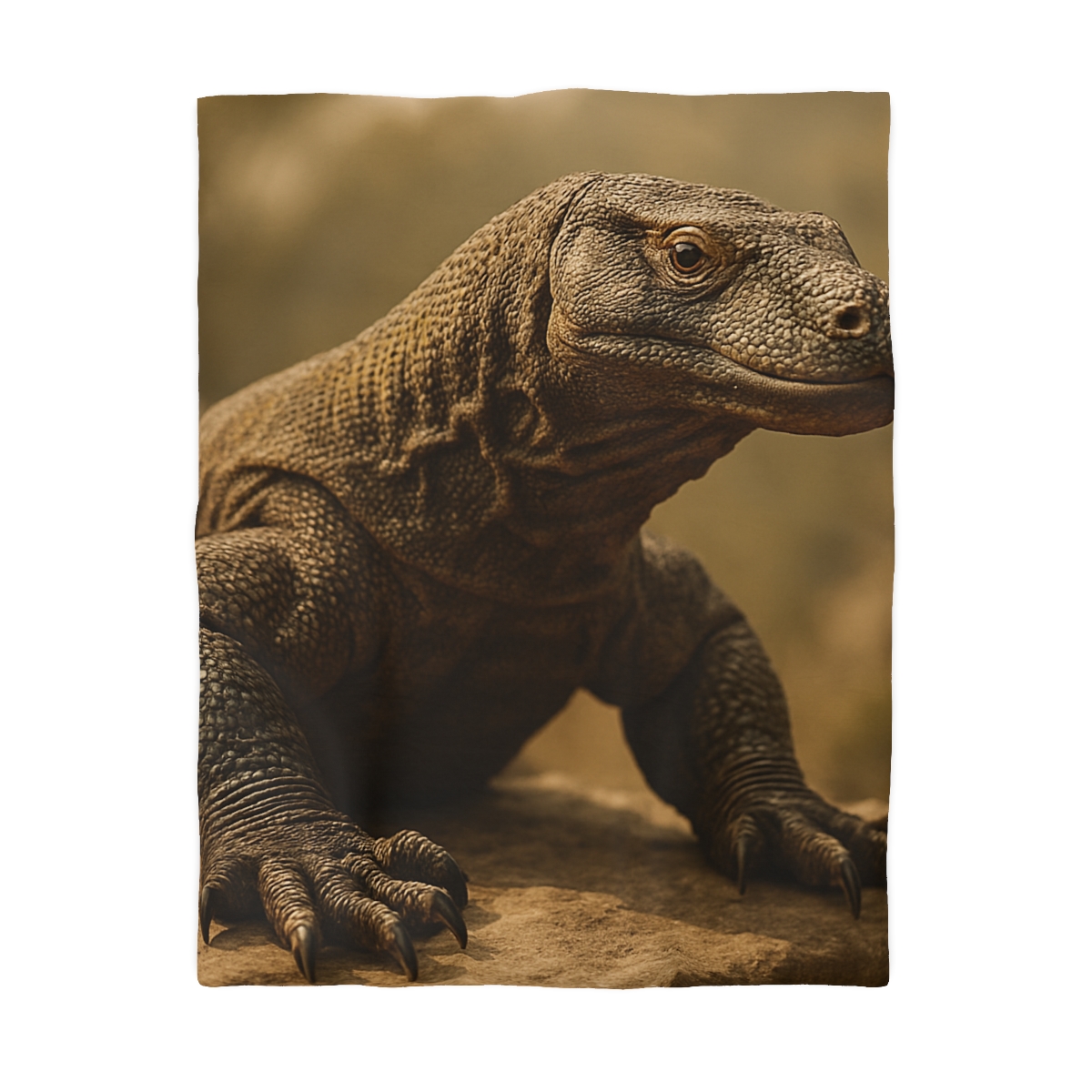 Ancient Sentinel Komodo Dragon stylish duvet covers