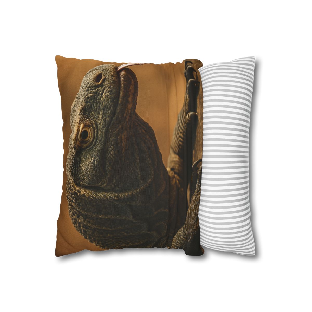 Ancient Sentinel Komodo Dragon trendy patterned pillow cases