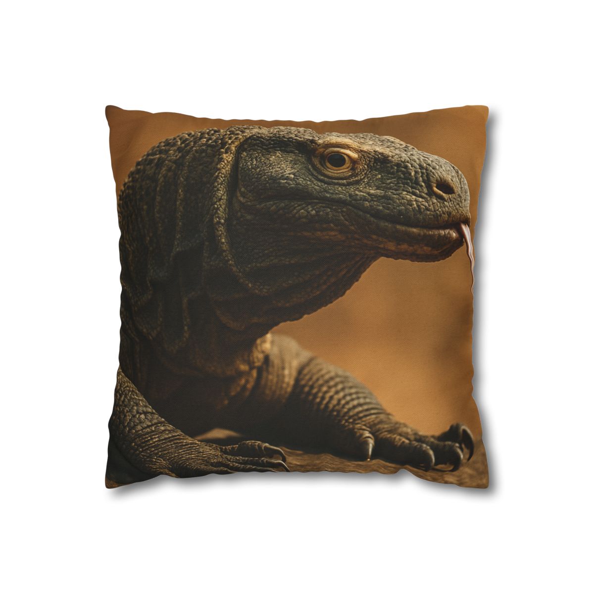 Ancient Sentinel Komodo Dragon trendy patterned pillow cases