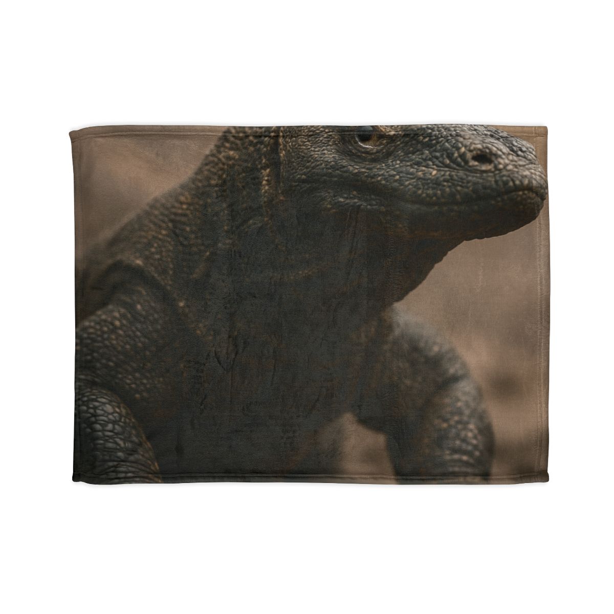 Ancient Sentinel Komodo Dragon soft fleece blankets