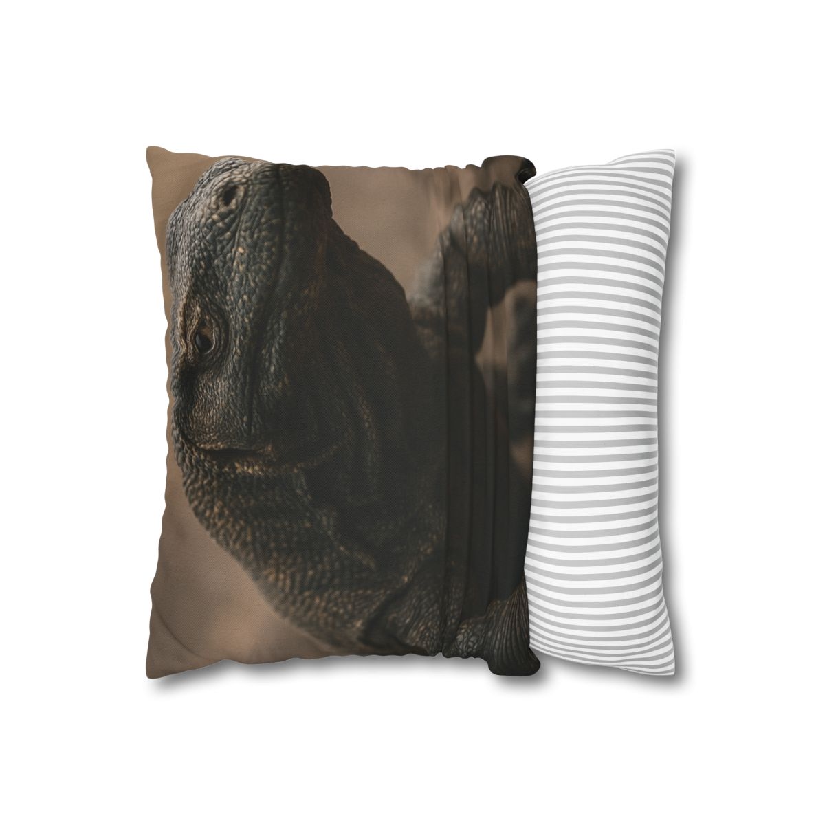 Ancient Sentinel Komodo Dragon trendy patterned pillow cases