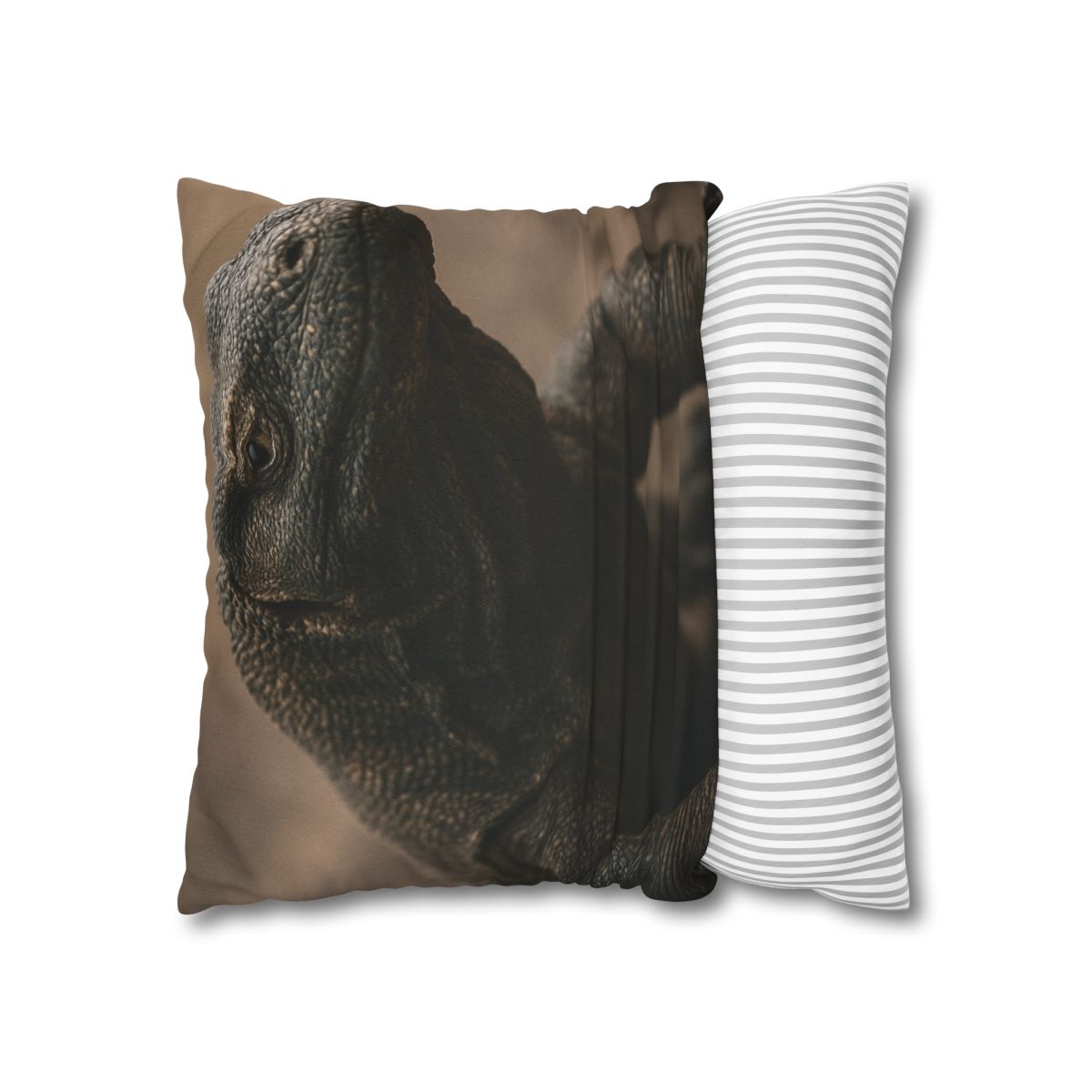 Ancient Sentinel Komodo Dragon trendy patterned pillow cases