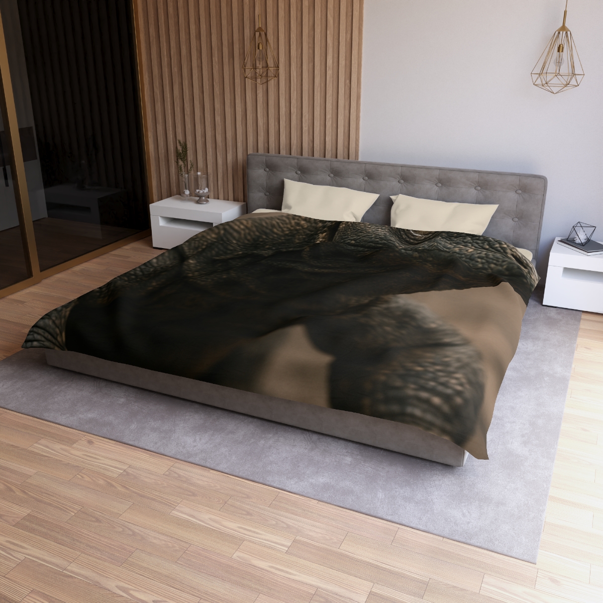 Ancient Sentinel Komodo Dragon custom duvets