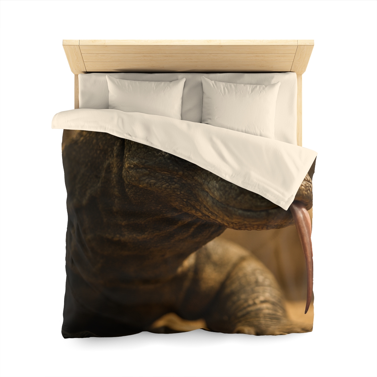 Ancient Sentinel Komodo Dragon custom duvets