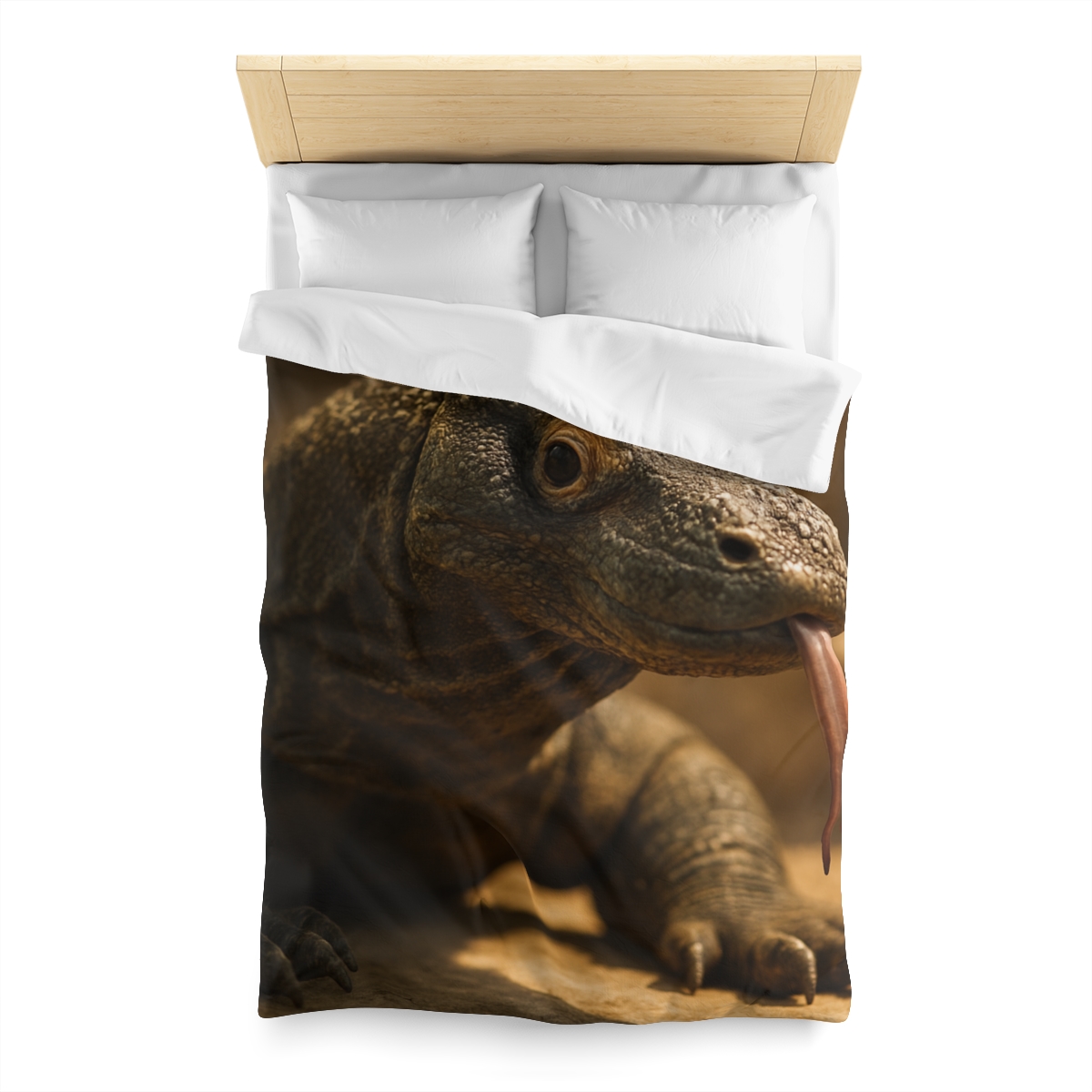 Ancient Sentinel Komodo Dragon custom duvets
