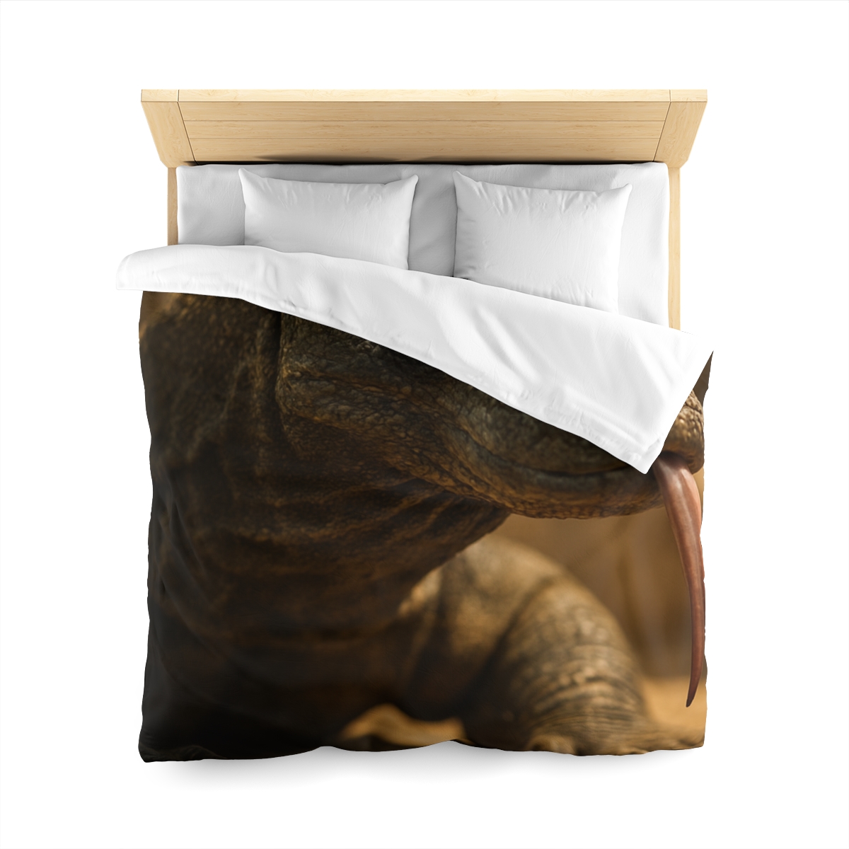 Ancient Sentinel Komodo Dragon custom duvets