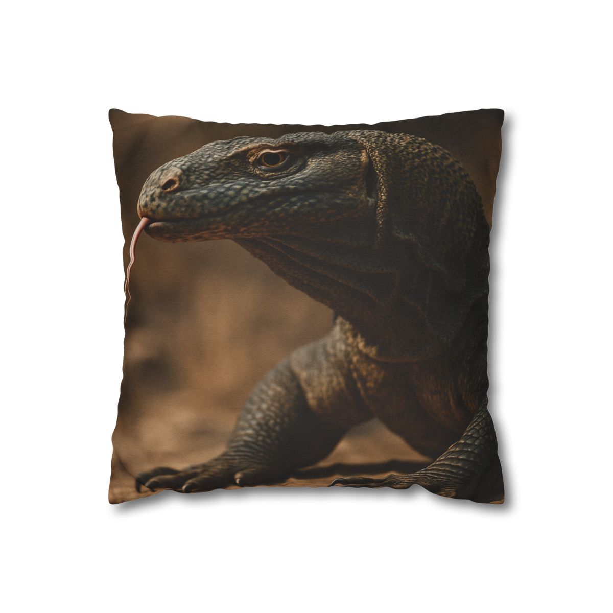 Ancient Sentinel Komodo Dragon stylish decorative pillowcases