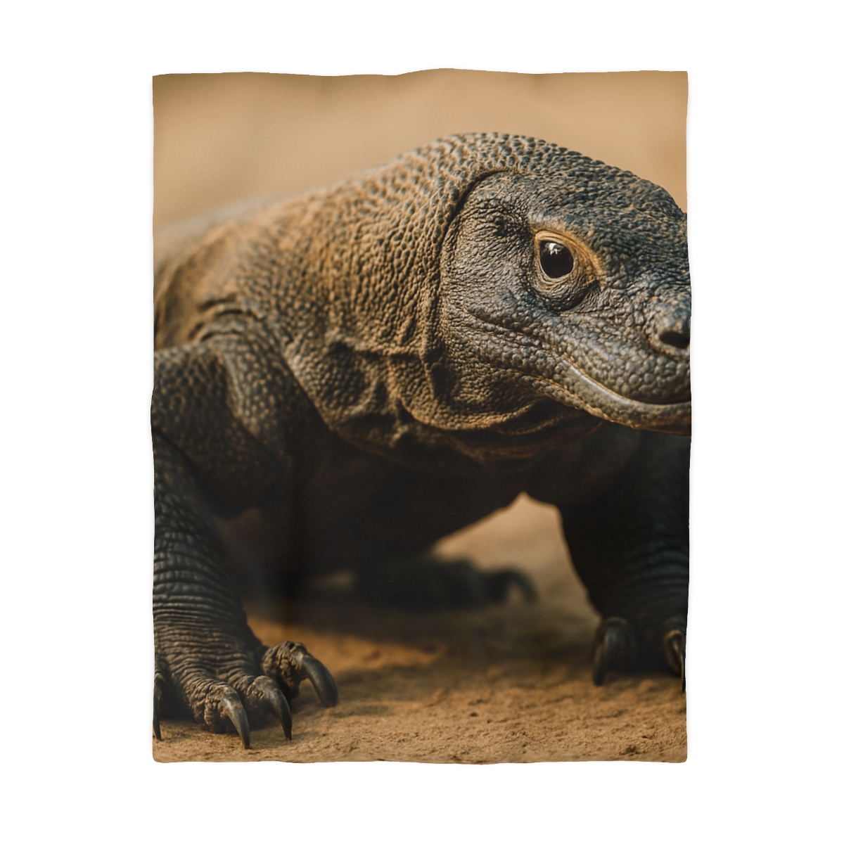 Ancient Sentinel Komodo Dragon unique patterned duvets