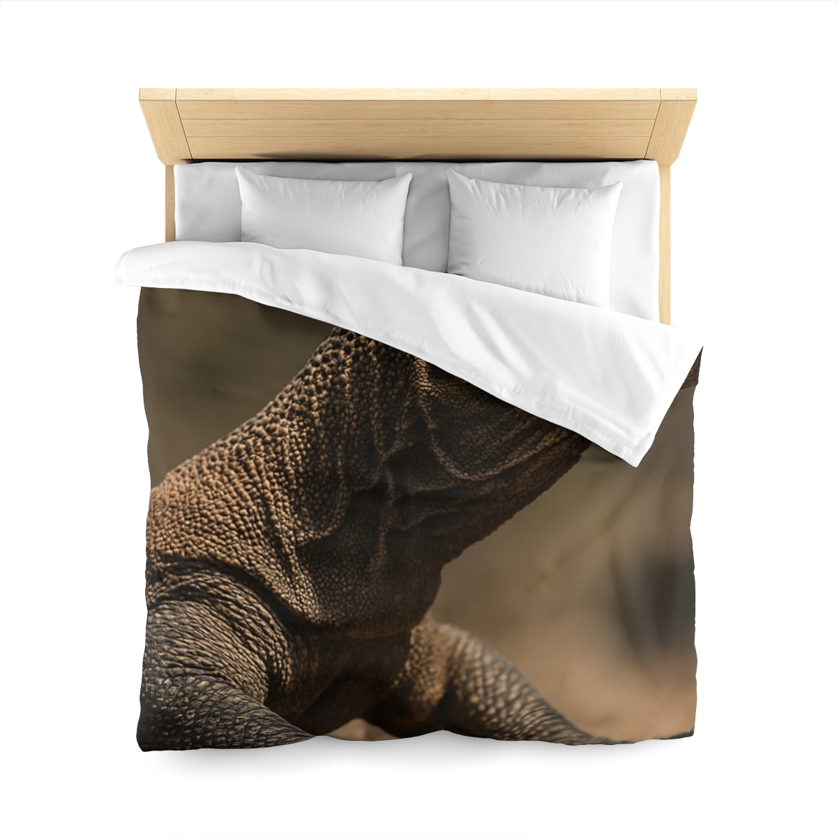 Ancient Sentinel Komodo Dragon soft comforter duvets