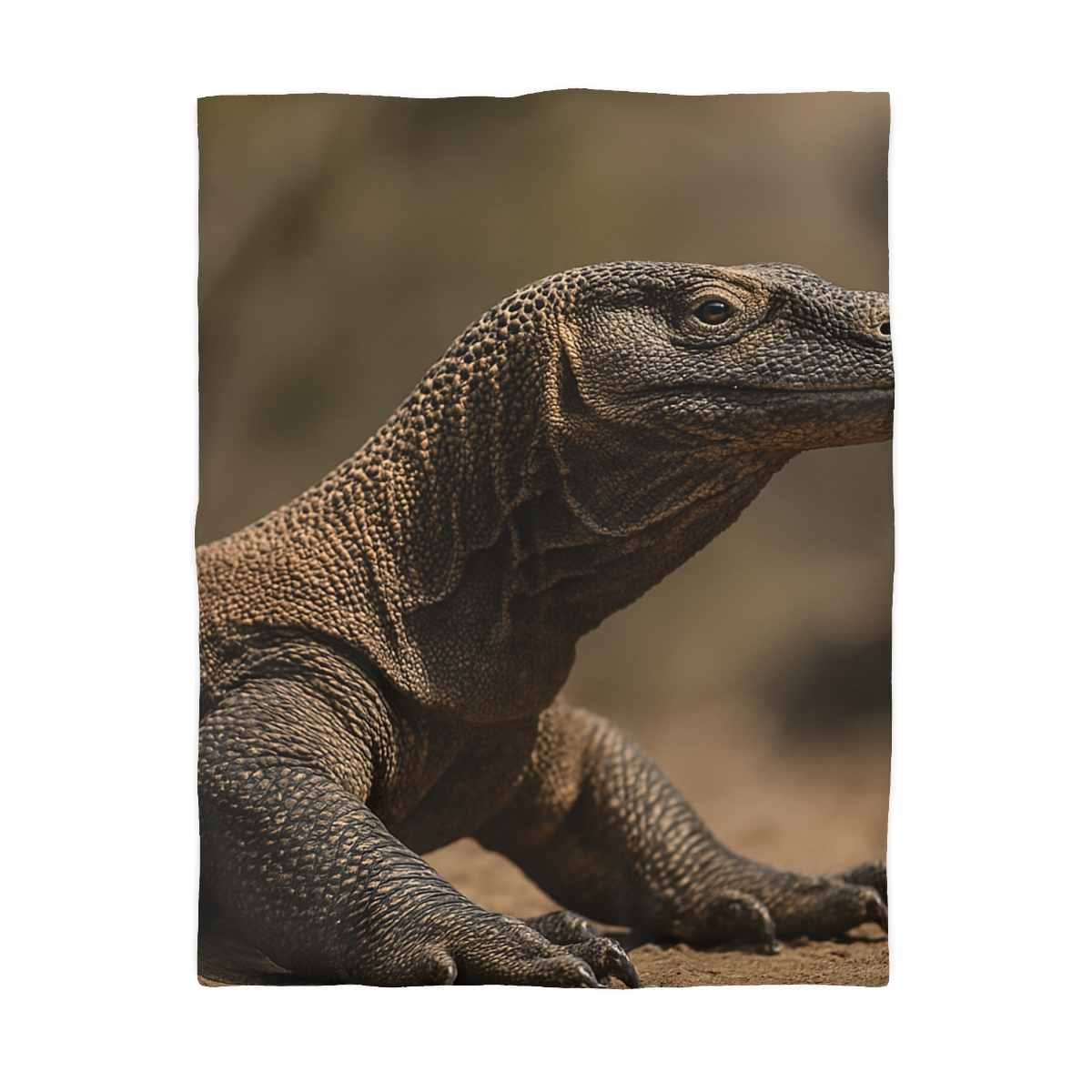 Ancient Sentinel Komodo Dragon soft comforter duvets