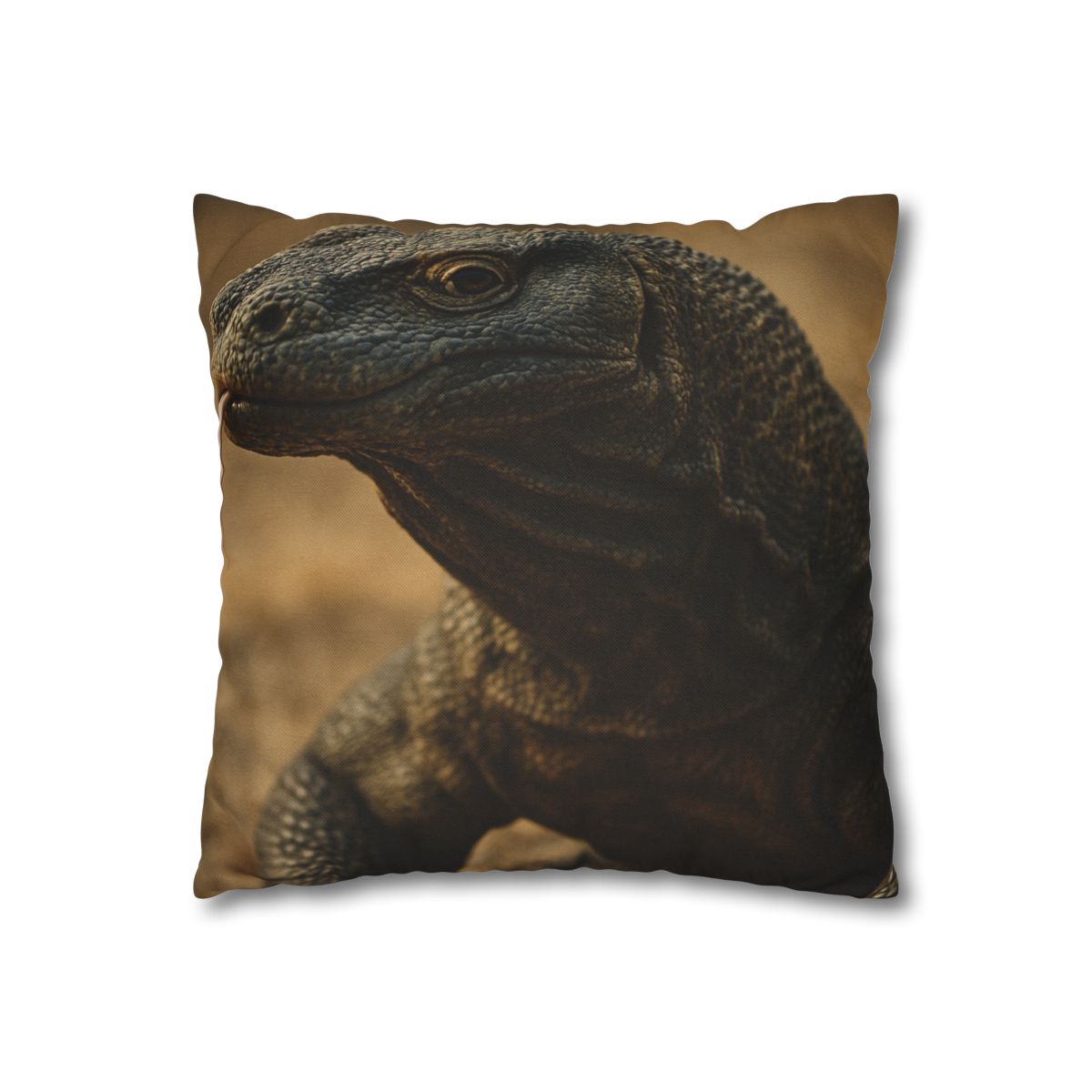 Ancient Sentinel Komodo Dragon soft cotton pillow cases