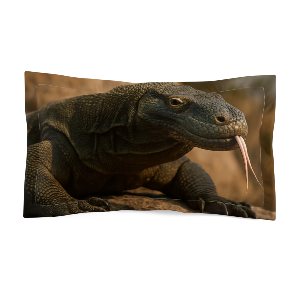 Ancient Sentinel Komodo Dragon gift pillows for home