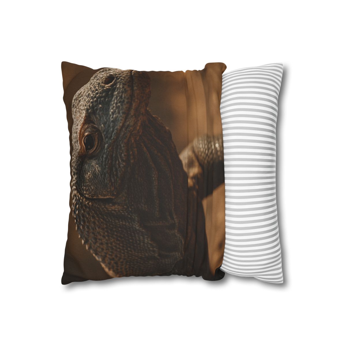 Ancient Sentinel Komodo Dragon custom pillow cases