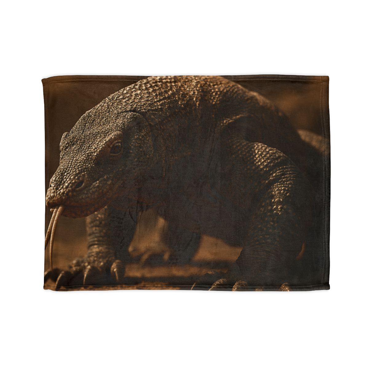 Ancient Sentinel Komodo Dragon unique gift blanketscustom blankets