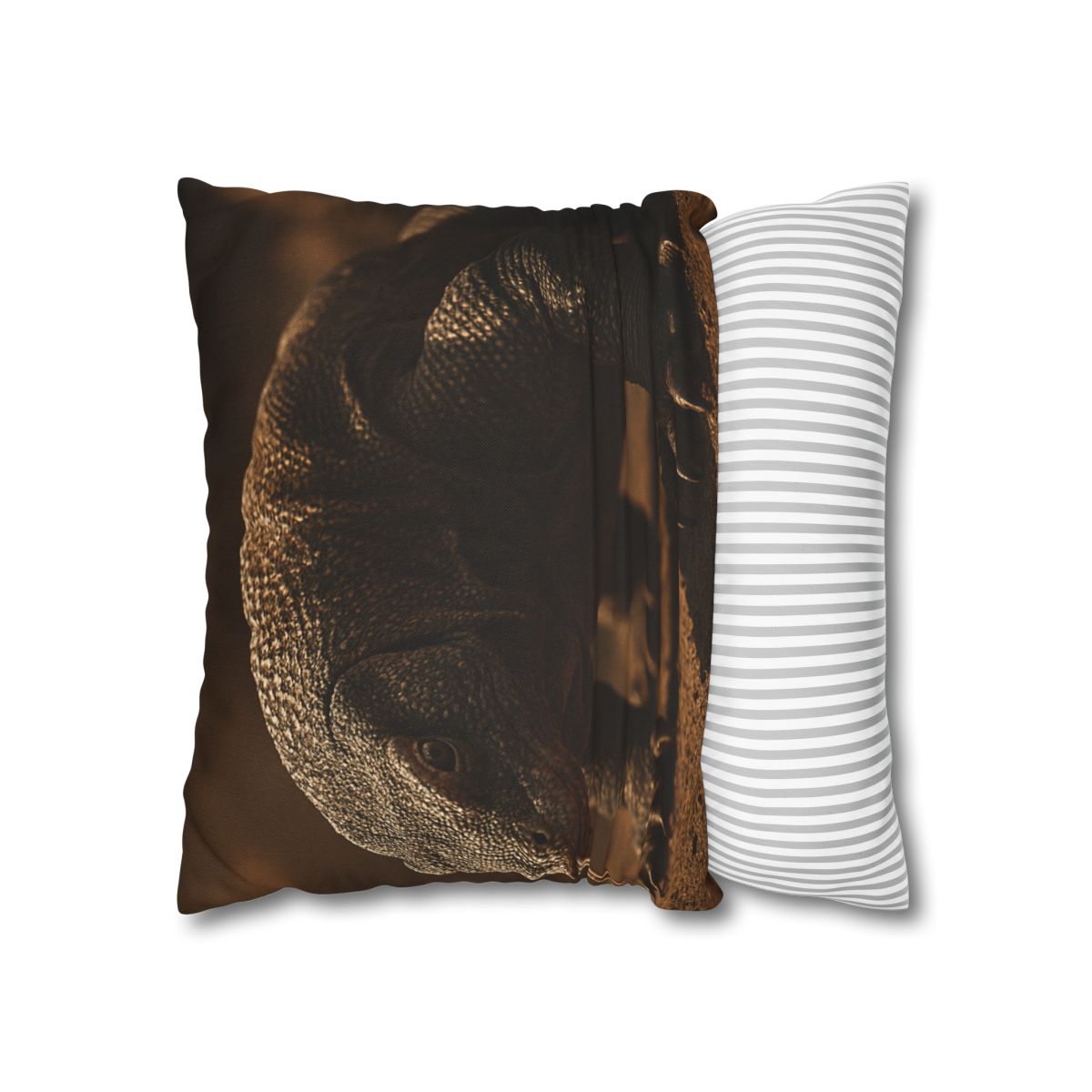 Ancient Sentinel Komodo Dragon trendy patterned pillow cases
