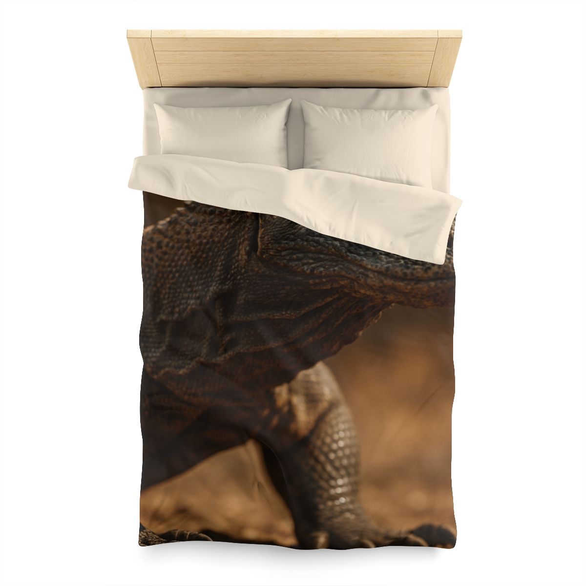 Ancient Sentinel Komodo Dragon custom duvets