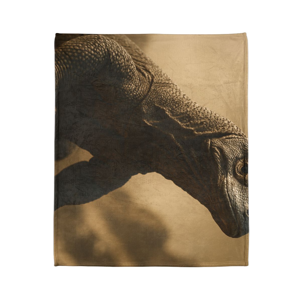 Ancient Sentinel Komodo Dragon designer printed blankets