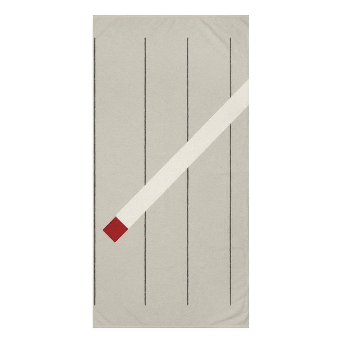 Angular Comet Trail Grid custom towels