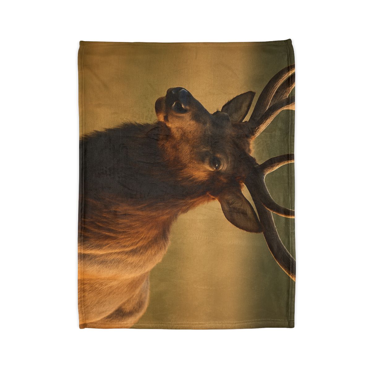 Antler Crown Mountain Elk warm winter blankets