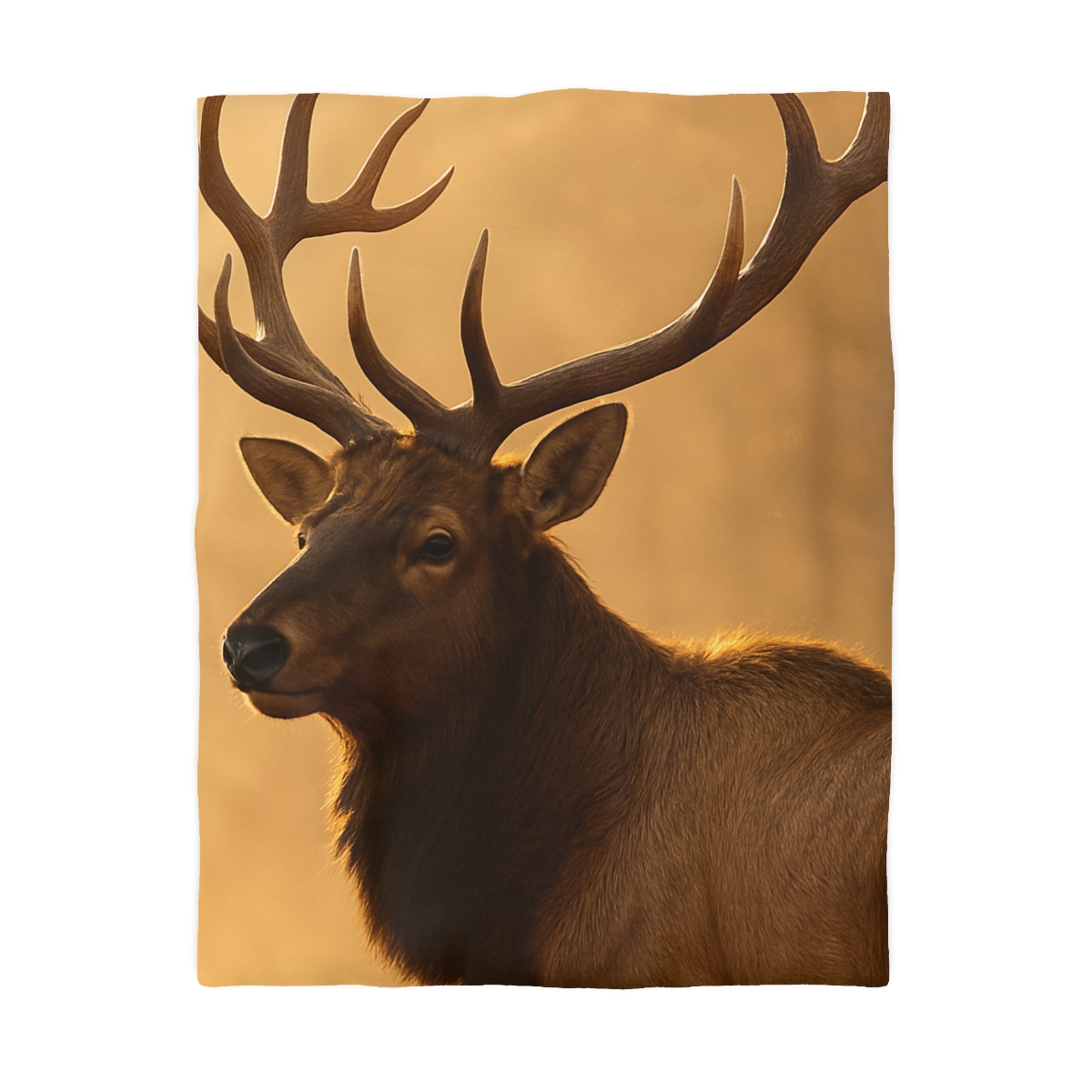 Antler Crown Mountain Elk personalized bedding duvets