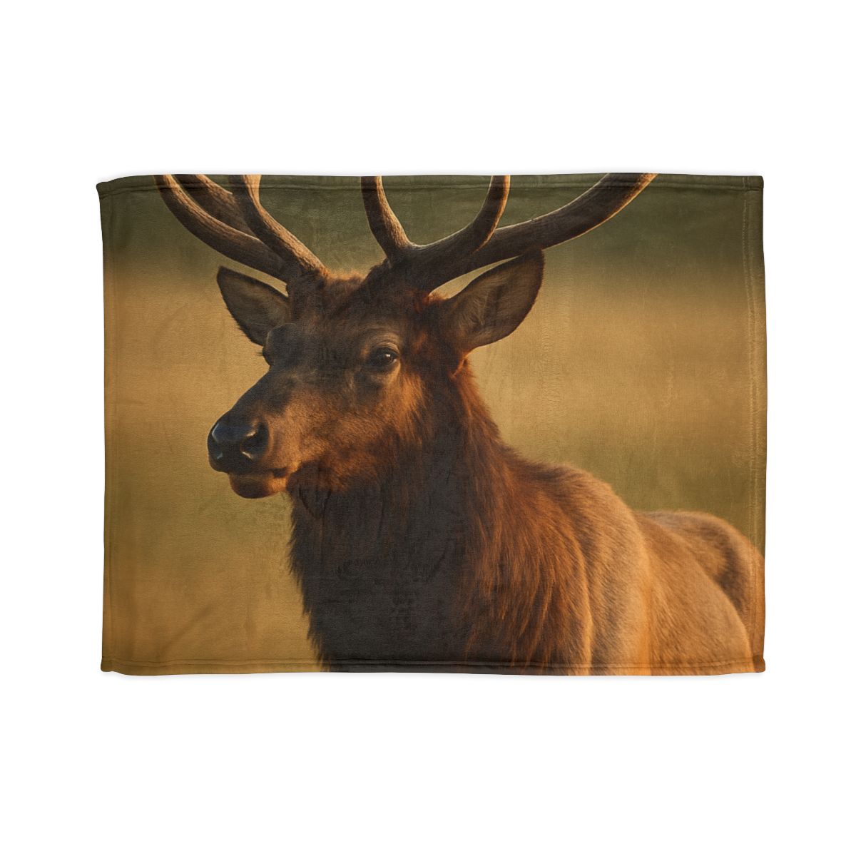 Antler Crown Mountain Elk warm winter blankets