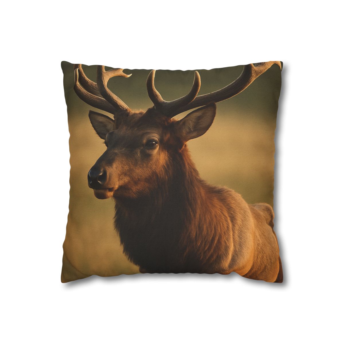 Antler Crown Mountain Elk soft cotton pillow cases