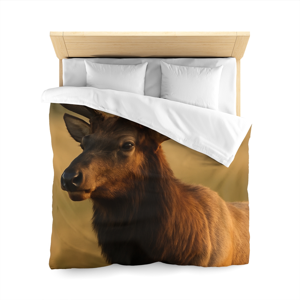 Antler Crown Mountain Elk soft comforter duvets
