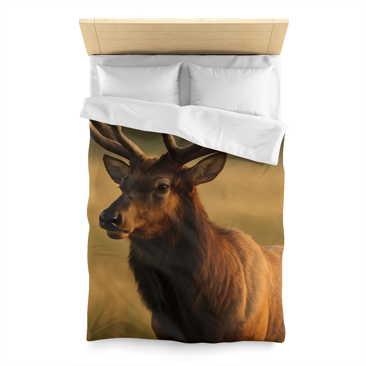 Antler Crown Mountain Elk soft comforter duvets