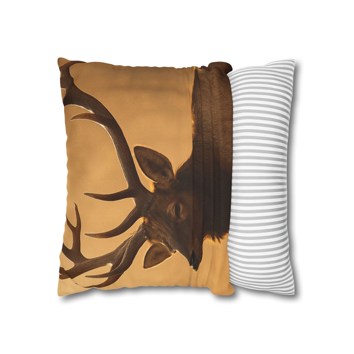 Antler Crown Mountain Elk custom pillow cases
