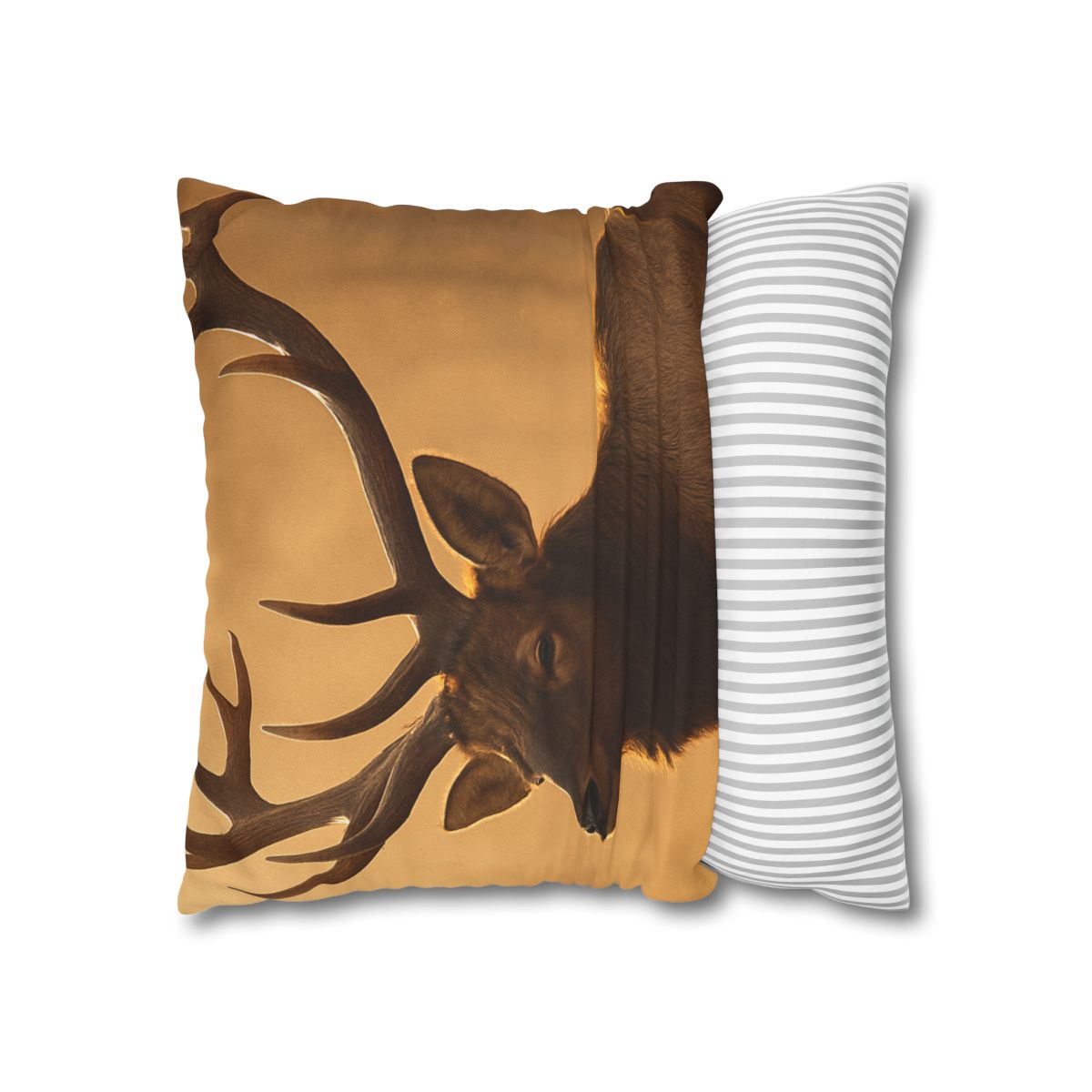 Antler Crown Mountain Elk custom pillow cases