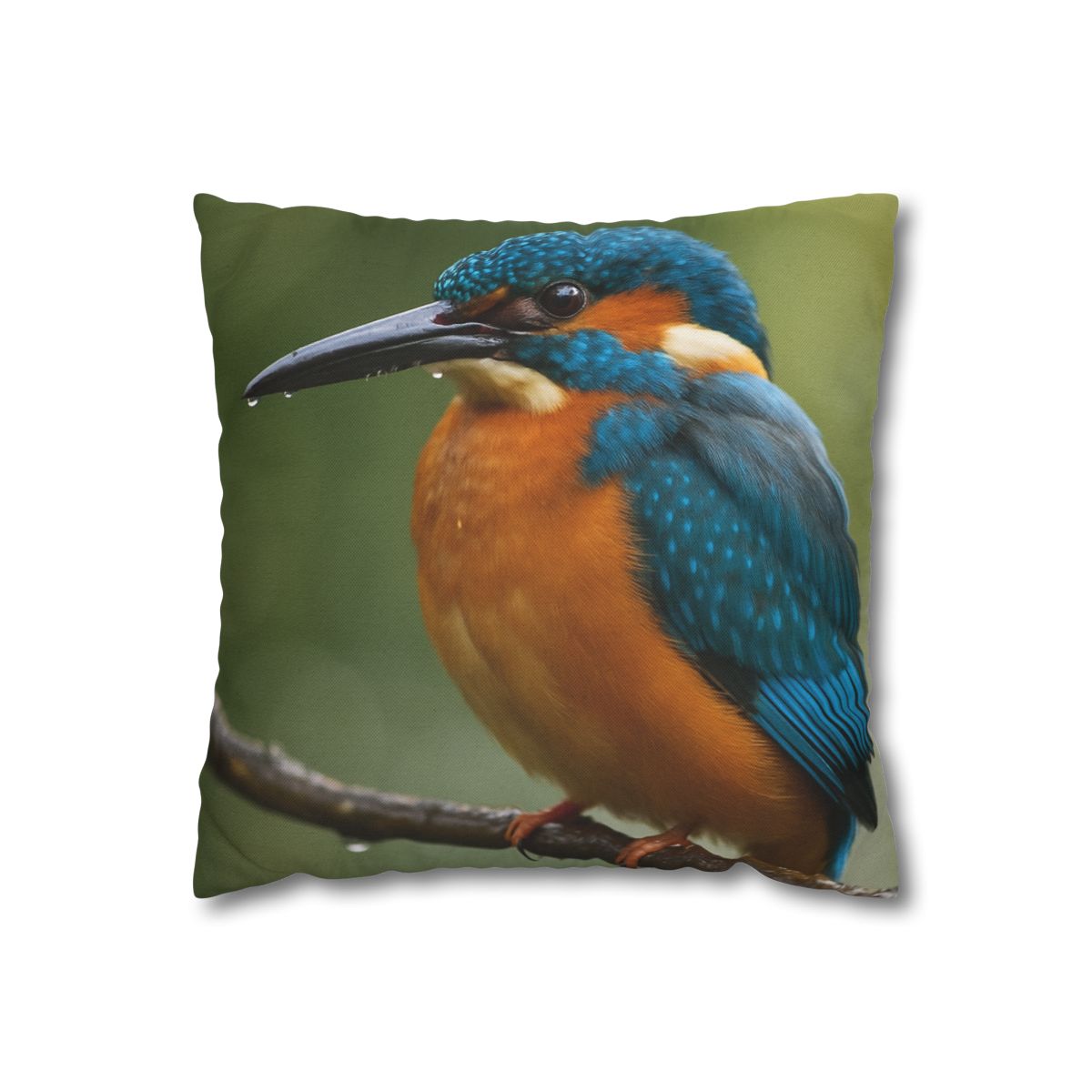 Aqua Bolt Kingfisher unique gift pillow cases