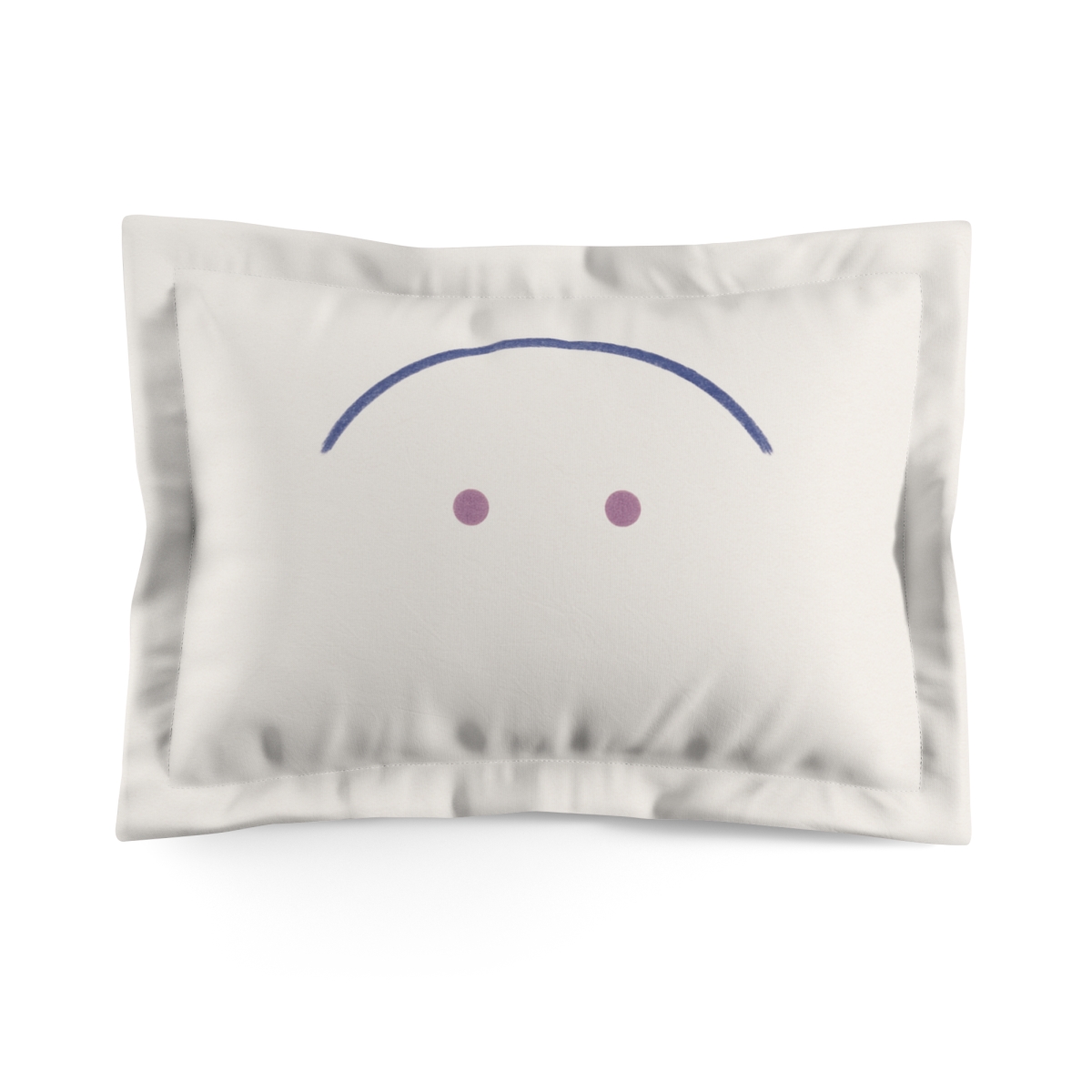 Arc Bridge Over Double Dots unique shape pillows