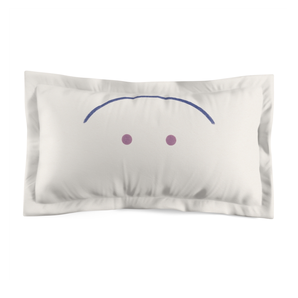 Arc Bridge Over Double Dots unique shape pillows