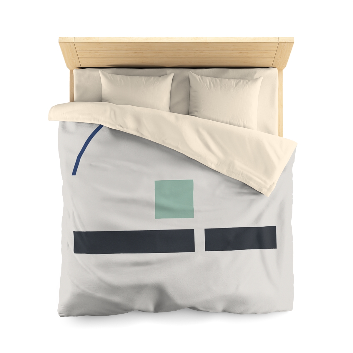 Arc Bridge Over Split Bars personalized bedding duvets