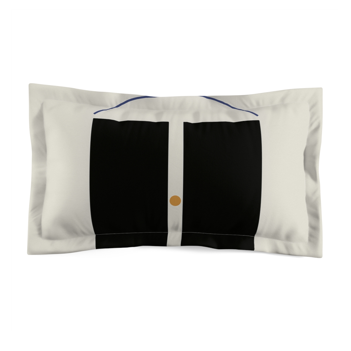 Arc Bridge Over Split Blocks soft plush pillows