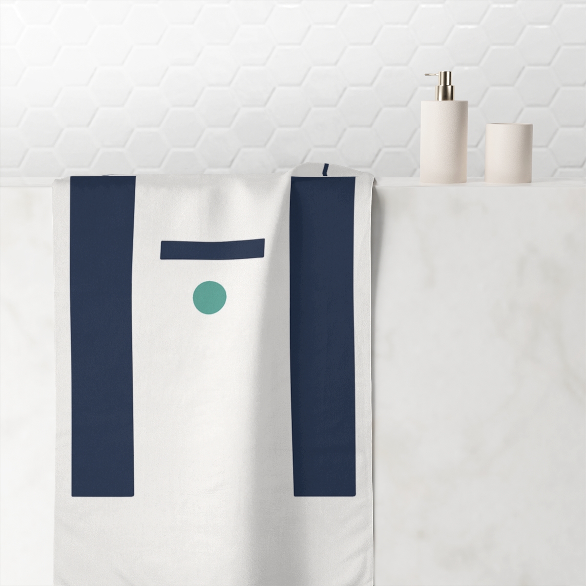 Arc Bridge Over Split Columns comfortable face towels