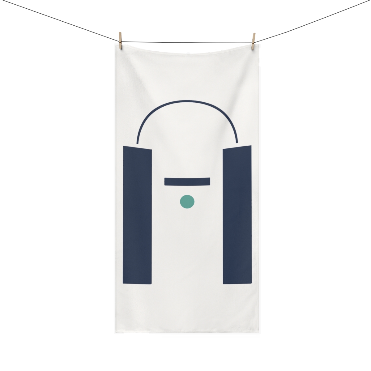 Arc Bridge Over Split Columns comfortable face towels